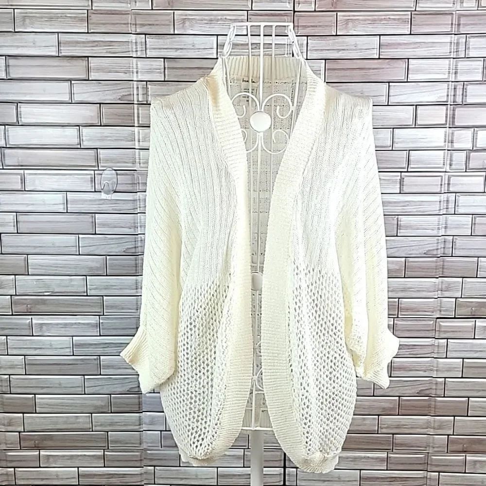 Isela open front cardigan Size M